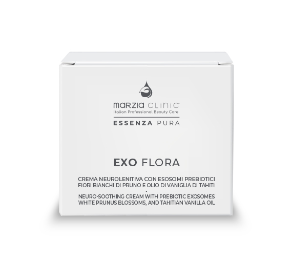 Crema viso Exo Flora Marzia Clinic, confezione da 50 ml